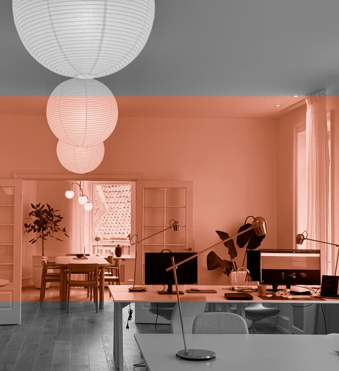 Udsigten fra AA Agency's kontor på Islands Brygge i København